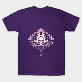 Damask Halloween - Wisteria T-Shirt